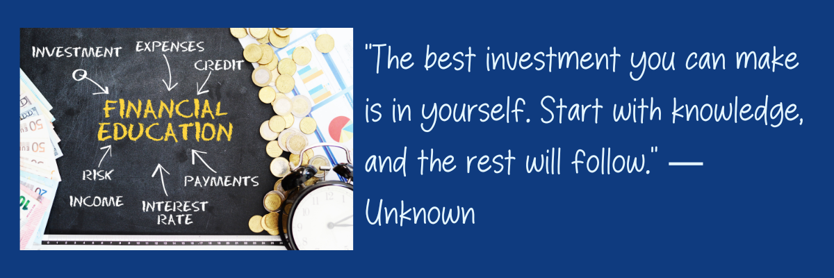 “The best investment you can make is in yourself. Start with knowledge, and the rest will follow.” — Unknown